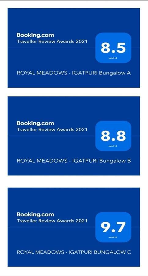 Royal Meadows - Igatpuri Bungalow B Екстериор снимка